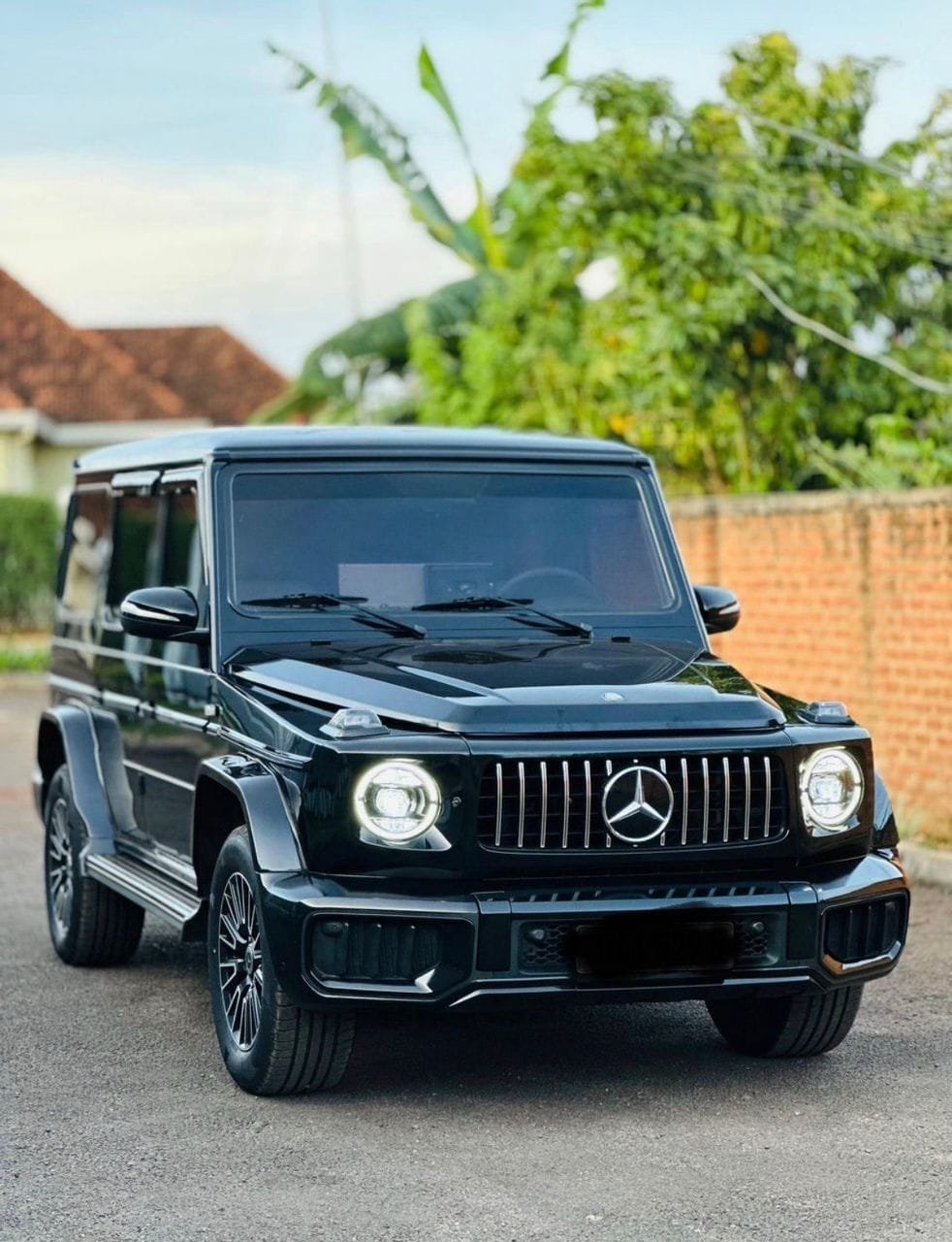 Mercedes G-Wagon AMG VIP presidential car rental Rwanda