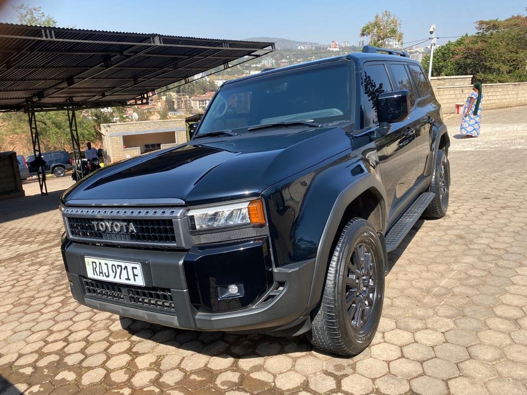 Toyota Land Cruiser 250 luxury SUV for rent in Kigali Rwanda