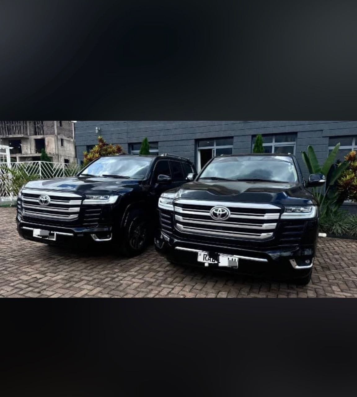Toyota Land Cruiser V8 car rental in Rwanda